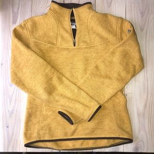 Arcteryx Yellow Zip Up Jacket